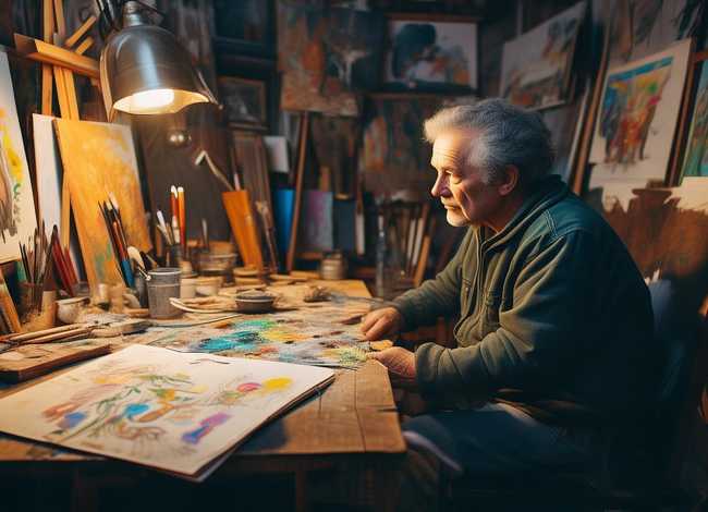 画家小故事分享（画家小故事分享怎么写）