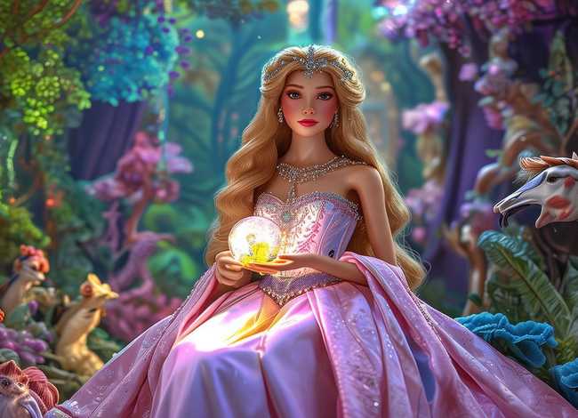 儿童有声故事芭比公主的故事、播放芭比公主的故事