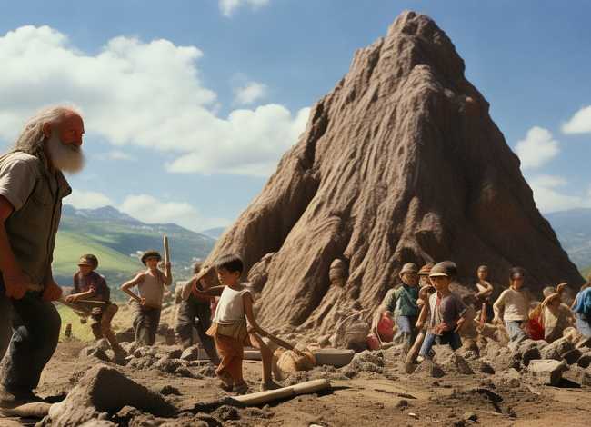 愚公移山少儿故事，愚公移山的故事少儿