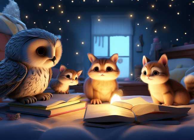 儿童睡前故事大全聪明的动物 - 幼儿睡前动物故事大全