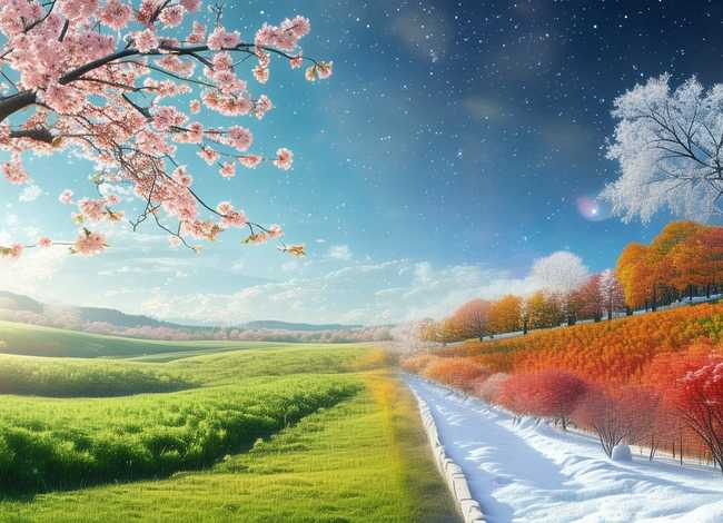 关于四季故事（关于四个季节的故事）