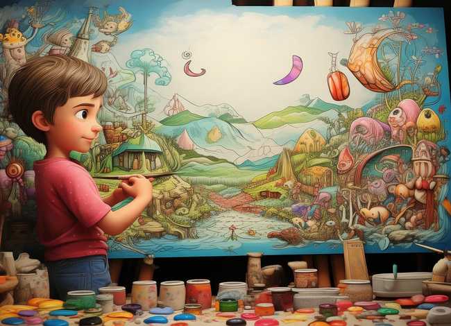 如何画故事画，如何画故事画一幅画