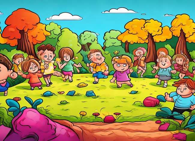 少儿故事漫画（少儿简单故事漫画图集）