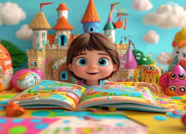 儿童绘画故事本大班 幼儿园大班故事绘本制作