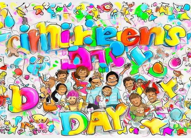 六一儿童节英文版手抄报 - 六一儿童节英文版手抄报,第一名