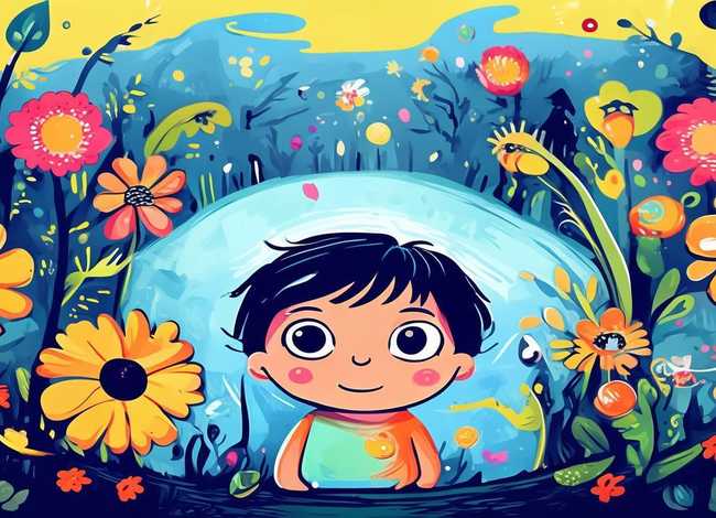 儿童与童话的画简单又好看；儿童与童话的画简单又好看图片