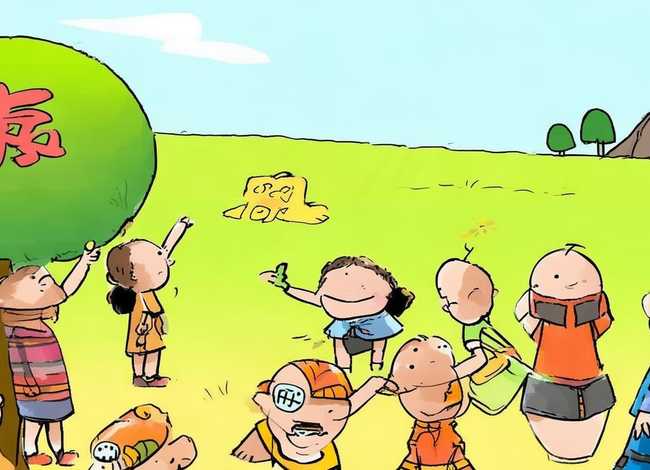 三字经儿童画简单、三字经儿童画简单图片