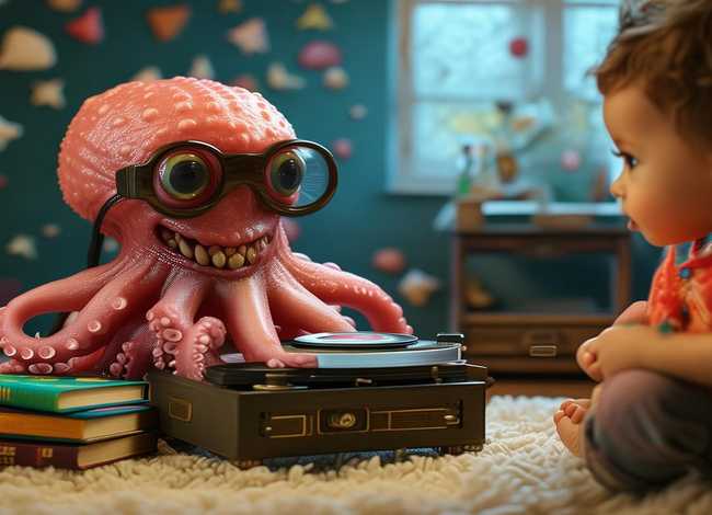 听章鱼儿童故事（章鱼讲故事在线收听）