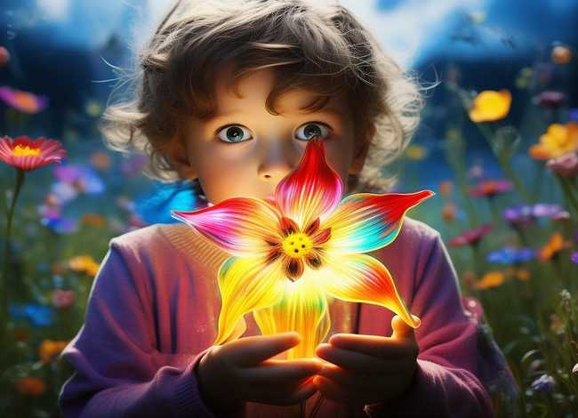 七色花儿童的故事、七色花简单的故事