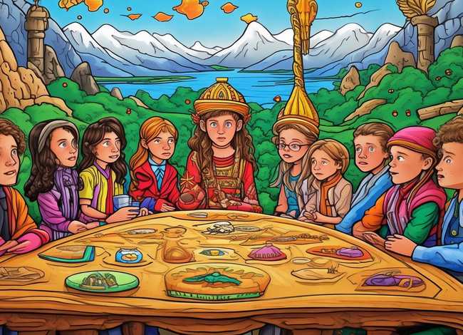 关于神话的故事小学生、关于神话的故事小学生手抄报