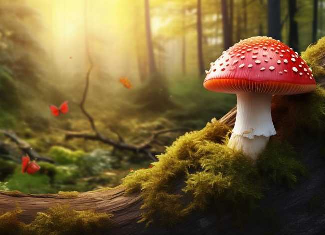 小蘑菇故事情节，小蘑菇故事情节图