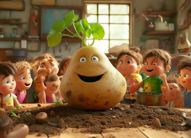 关于土豆的幼儿故事 - 关于土豆的幼儿故事简短