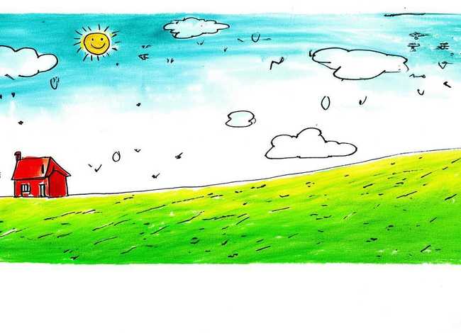 图画小故事很简单的；图画小故事很简单的画