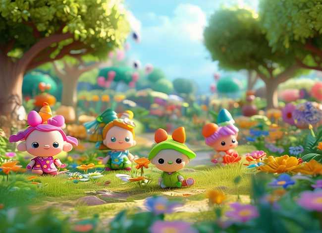 儿童故事花园宝宝；花园宝宝小故事书1-6套装书籍