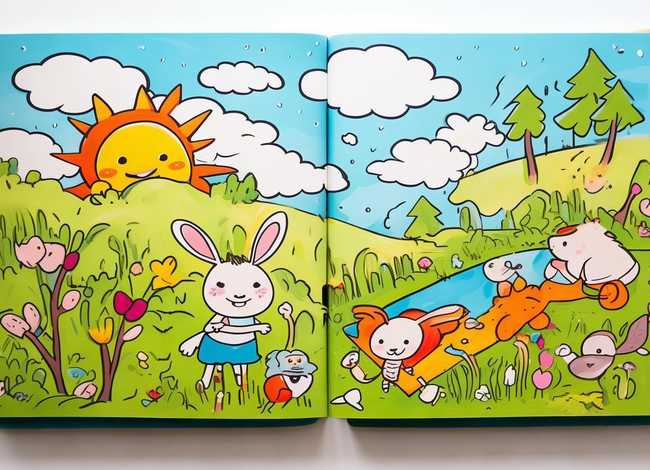 儿童自制绘本故事绘画立体，幼儿自制绘本故事简笔画