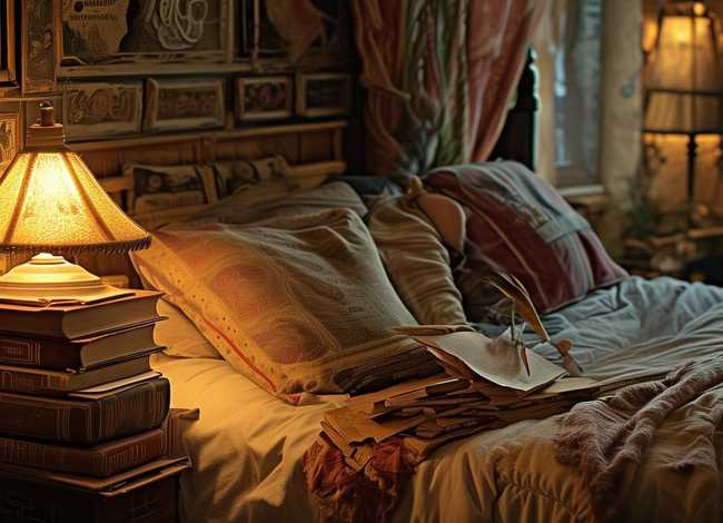 床头灯故事梗概英文、床头灯3000词纯英文版