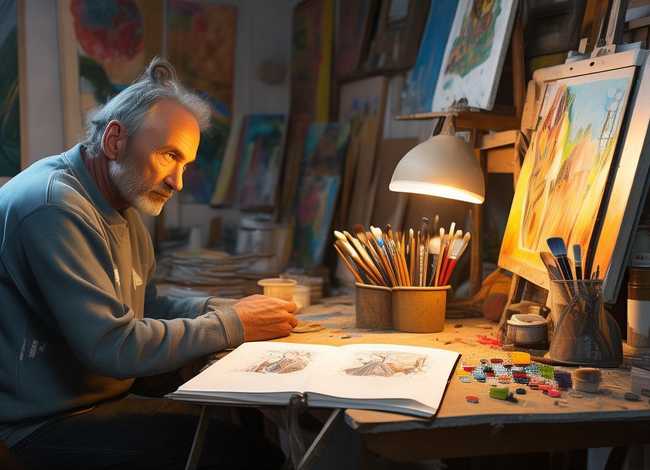 画家小故事分享（画家小故事分享怎么写）