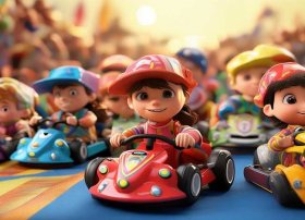 赛车儿童经典故事书 赛车比赛故事幼儿