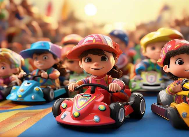 赛车儿童经典故事书 赛车比赛故事幼儿