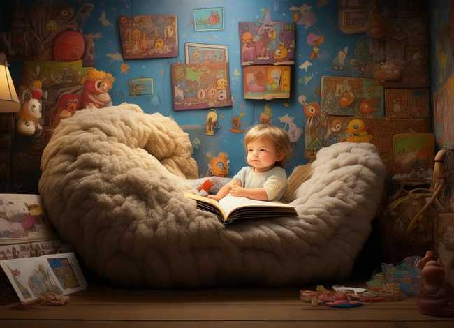 儿童睡前故事图片素材 - 故事书睡前儿童图片