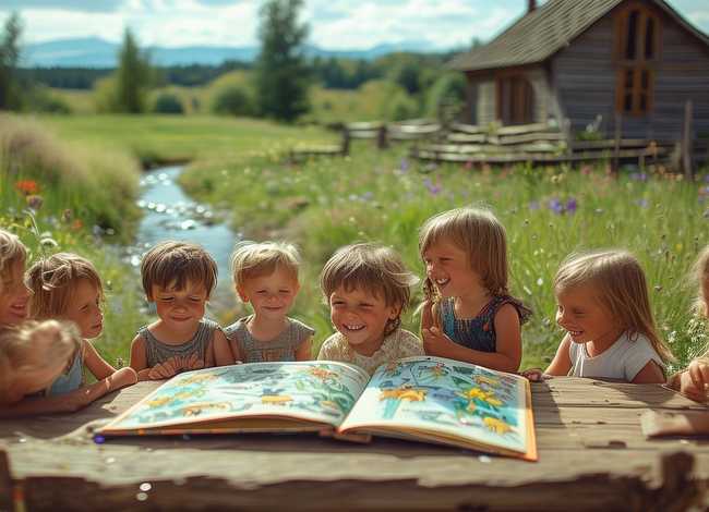 乡村儿童故事分享（乡村故事绘本）
