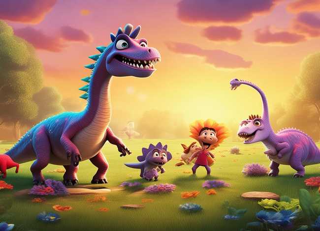 恐龙的儿童故事；少儿恐龙的故事