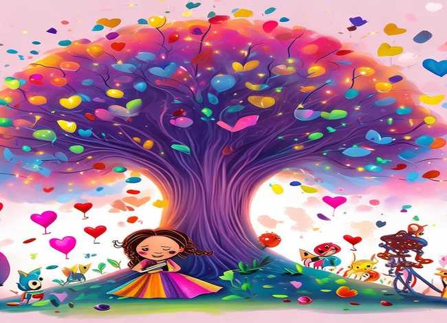 儿童绘画故事书尺寸 - 故事书绘画插图