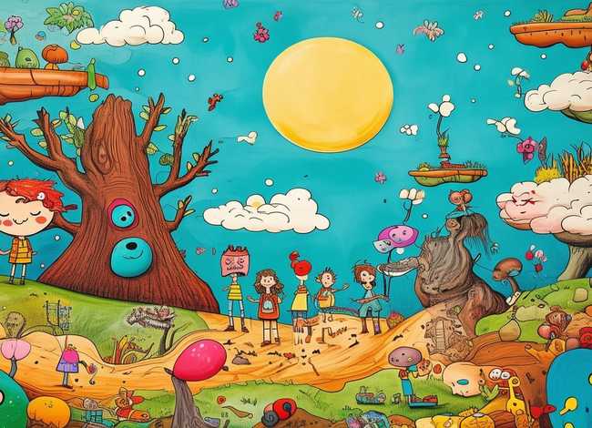 儿童自制绘本故事图片绘画 幼儿自制绘本故事图画