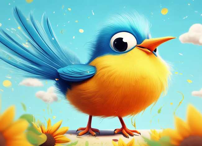 小鸟的儿童画；小鸟的儿童画图片