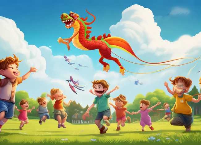 儿童故事《放风筝》（放风筝幼儿故事）