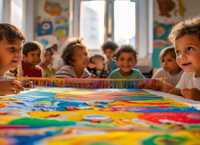 儿童编织故事，幼儿园编织故事