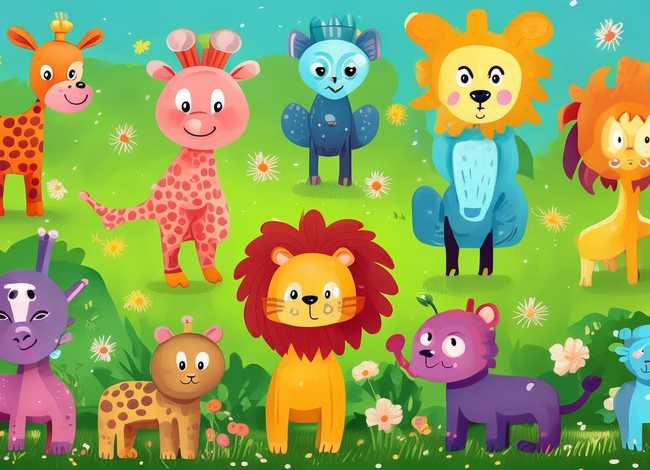 儿童绘图动物辞典，儿童绘图动物辞典图片