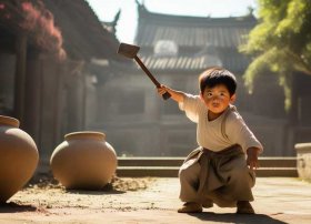 司马光砸缸的儿童故事作文 司马光砸缸的故事作文400字四年级