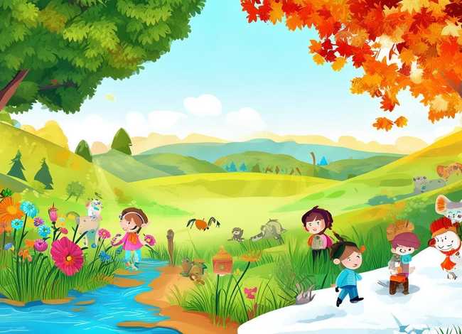 儿童故事四季的变化（绘本故事四季的变化）
