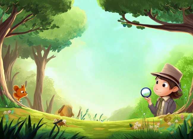 森林里的大侦探儿童故事；大森林里的故事动画片