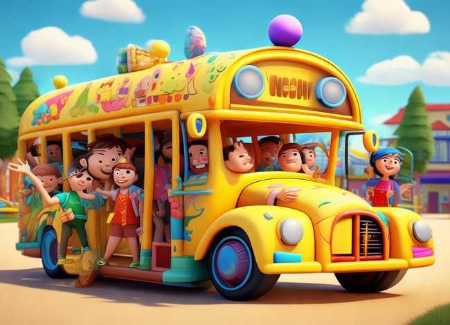 儿童开心巴士 宝宝巴士开开心心上幼儿园