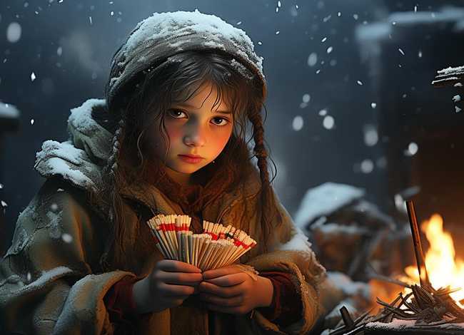 故事画图片大全 - 故事画图片大全卖火柴的小女孩 故事画图片大全 - 故事画图片大全卖火柴的小女孩