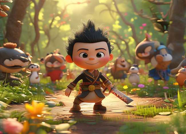 桃太郎童话；桃太郎童话人物