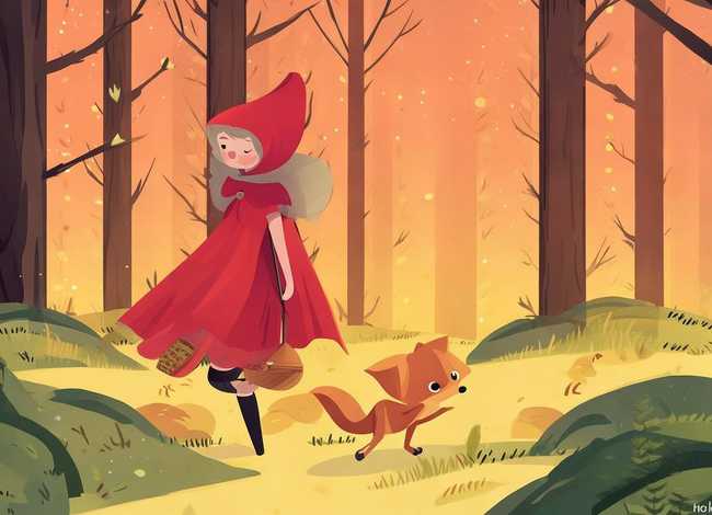 小红帽儿童故事，小红帽幼儿故事