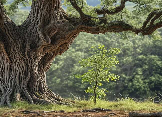 大树和小树的故事（大树和小树的故事300字）