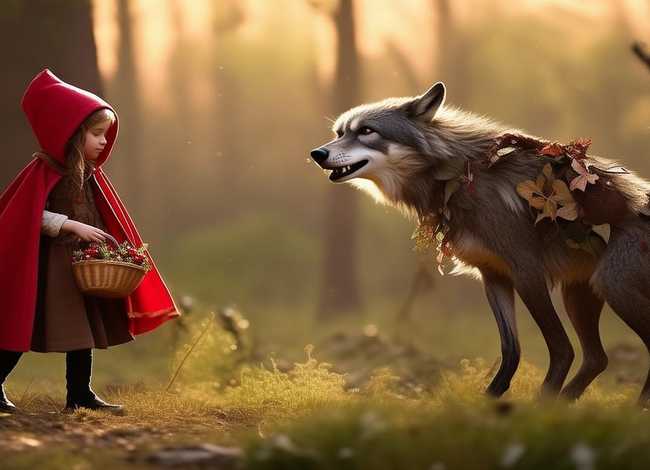 儿童故事狼外婆和小红帽的故事（小红帽和狼外婆的故事文字）