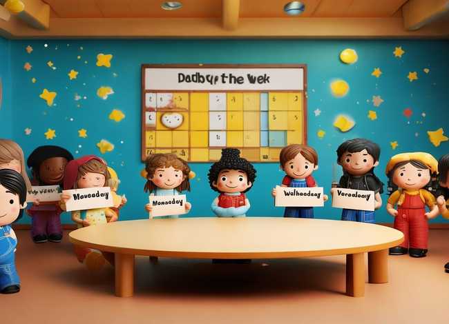 星期的儿歌 - 星期的儿歌顺口溜 星期的儿歌 - 星期的儿歌顺口溜