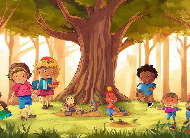 儿童角色故事 - 6个角色的幼儿故事