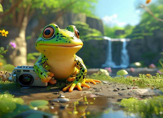 小蛙故事汇；小蛙vlog