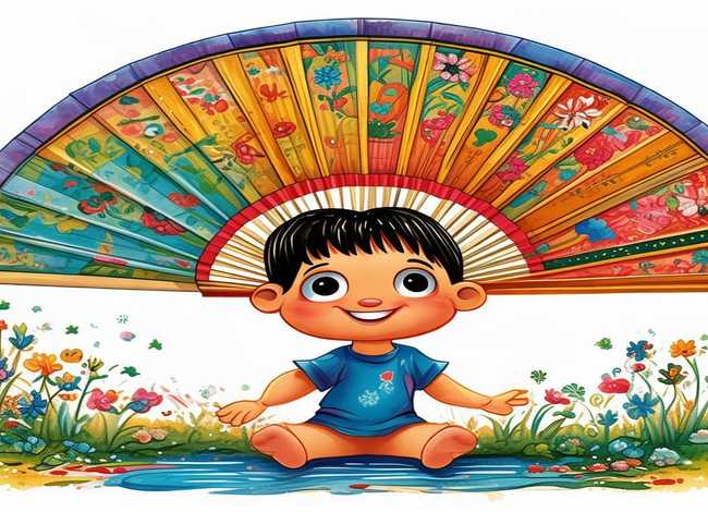 关于扇子的故事幼儿 - 关于扇子的幼儿绘本故事