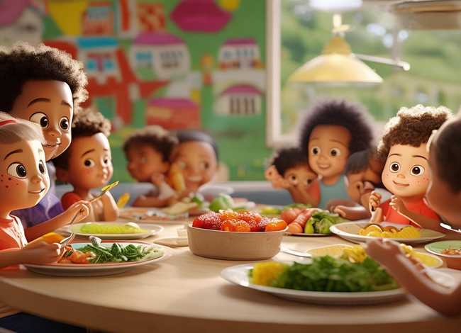 儿童故事吃饭好习惯，吃饭的幼儿故事