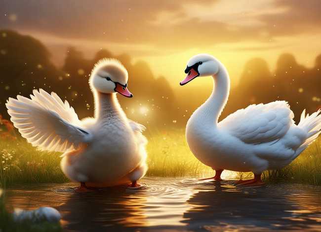 儿童睡前故事丑小鸭上下集连播（幼儿睡前故事丑小鸭上下集）