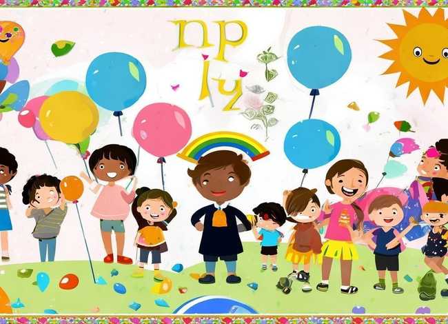 儿童节英语小报模板；儿童节英语小报模板内容