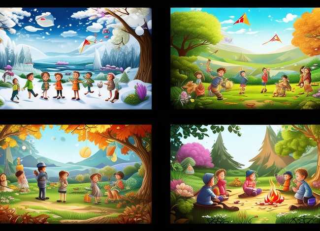 童年四季儿童经典故事、儿童经典完整故事