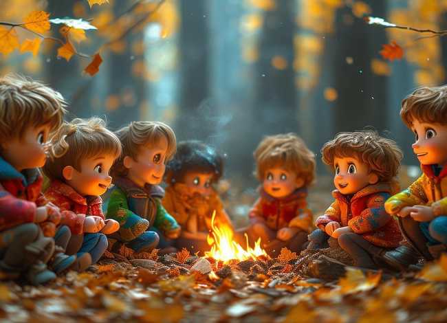 秋天的故事儿童；幼儿故事秋天的故事